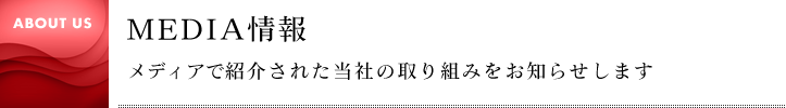 MEDIA情報